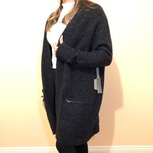 Brand New charcoal Matty M cardigan